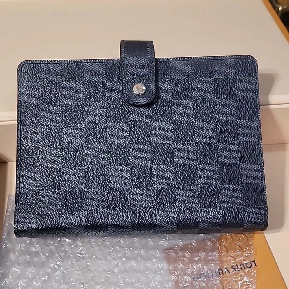 LOUIS VUITTON Damier Graphite Agenda MM Day Planner Cover